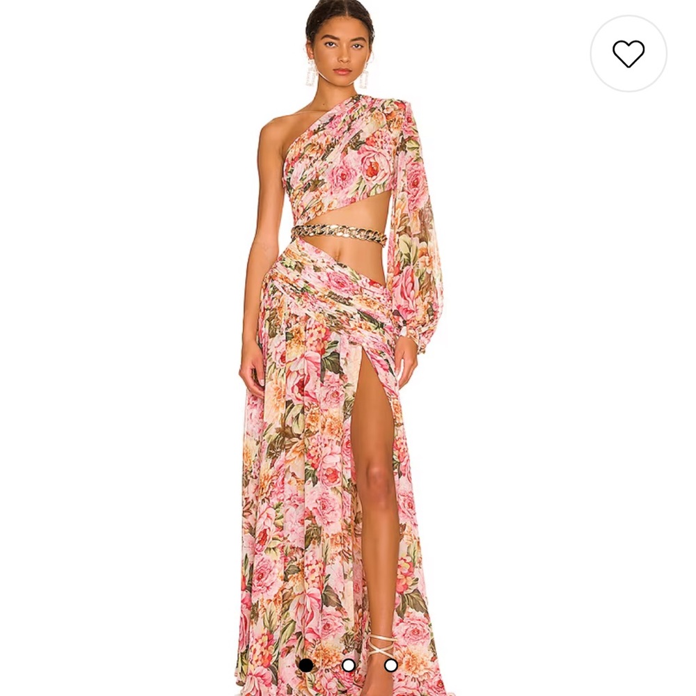 Bronx and Banco Sienna One Sleeve Gown
